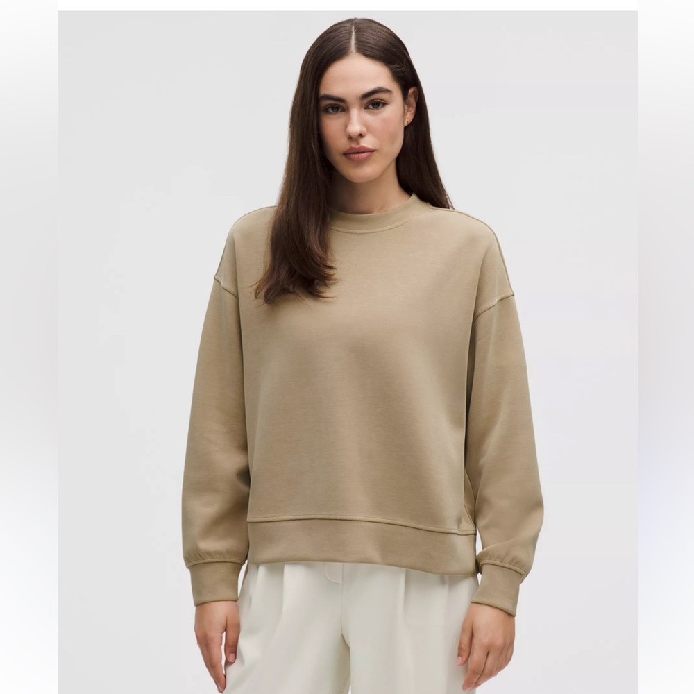 Lululemon Softstreme Crewneck Oversized Pullover size M
